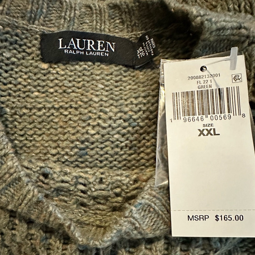 NWT! LAUREN RALPH LAUREN SWEATER - Picture 5 of 7